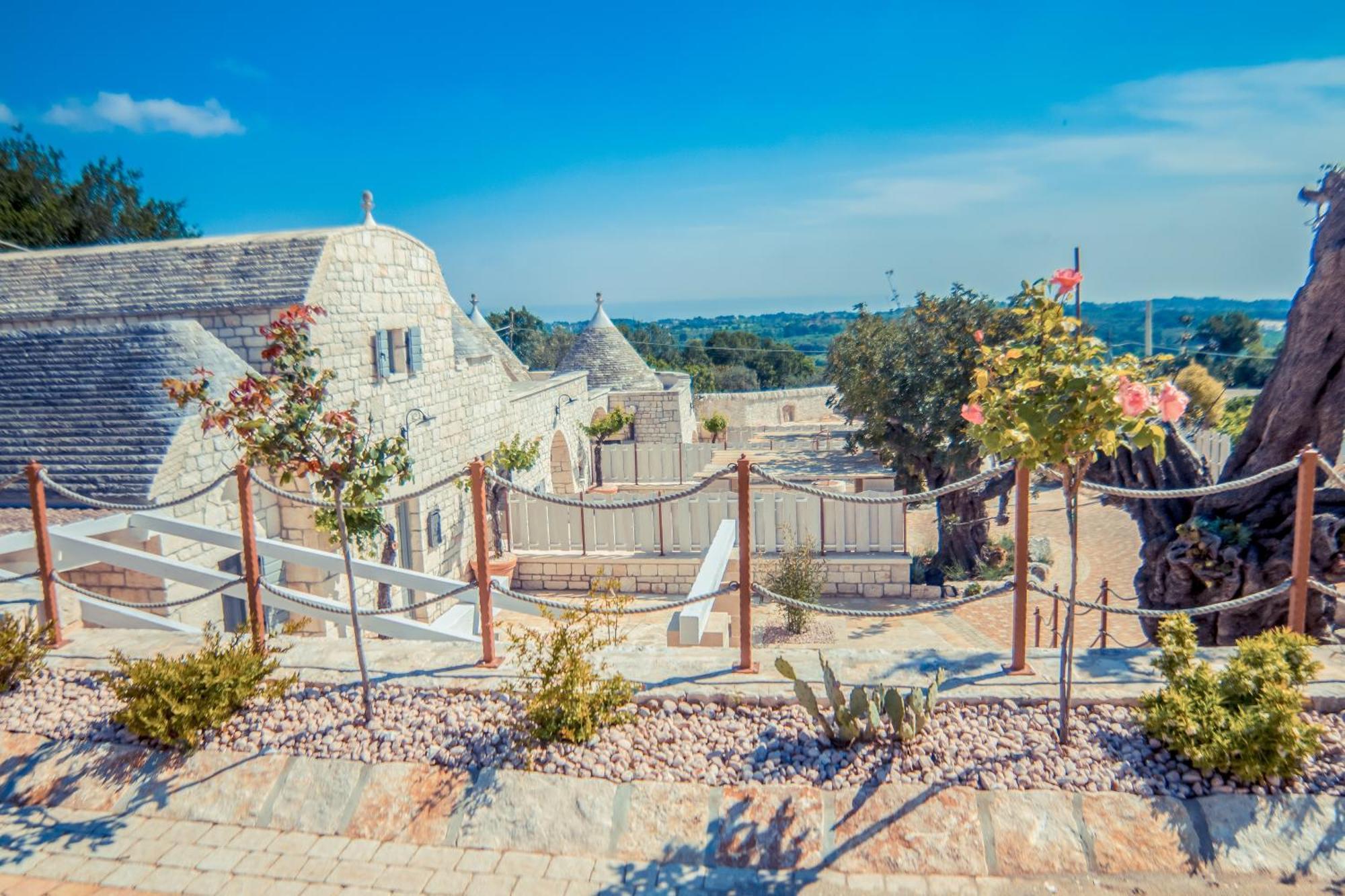 فيلا Navolte Trulli E Quiete Con Piscina لوكوروتوندو المظهر الخارجي الصورة