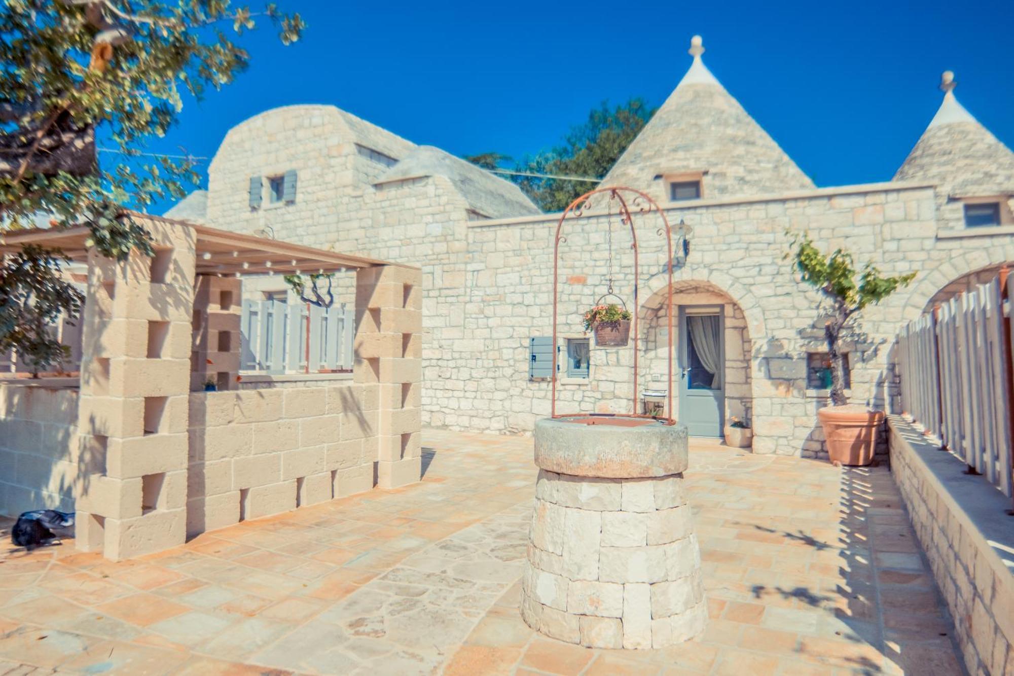 فيلا Navolte Trulli E Quiete Con Piscina لوكوروتوندو المظهر الخارجي الصورة